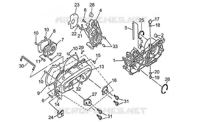 Crankcase 50