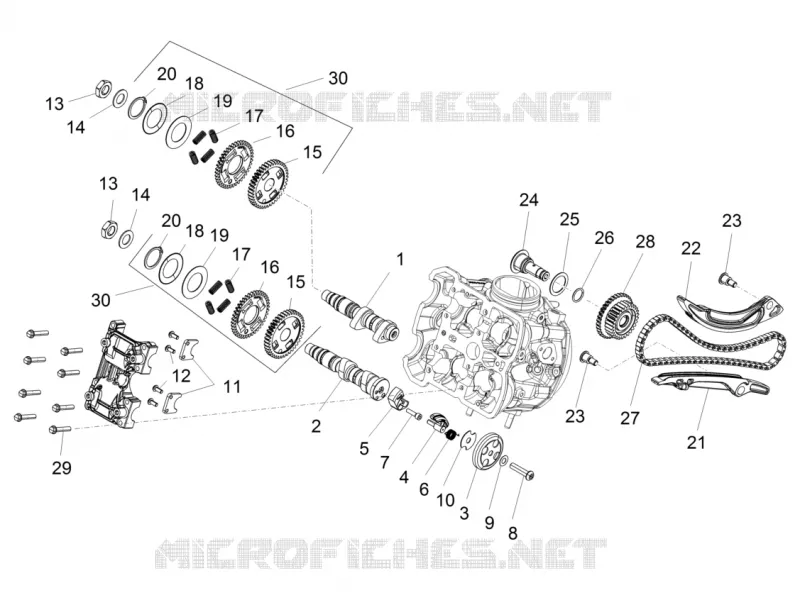 FRONT CYLINDER TIMING SYSTEM