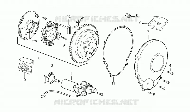 Cdi magneto assy