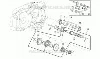 Primary gear shaft 5 Speed