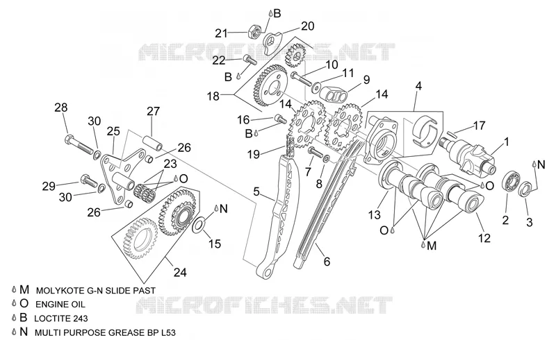 Rear cylinder timing system