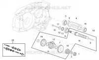 Primary gear shaft 5 Speed