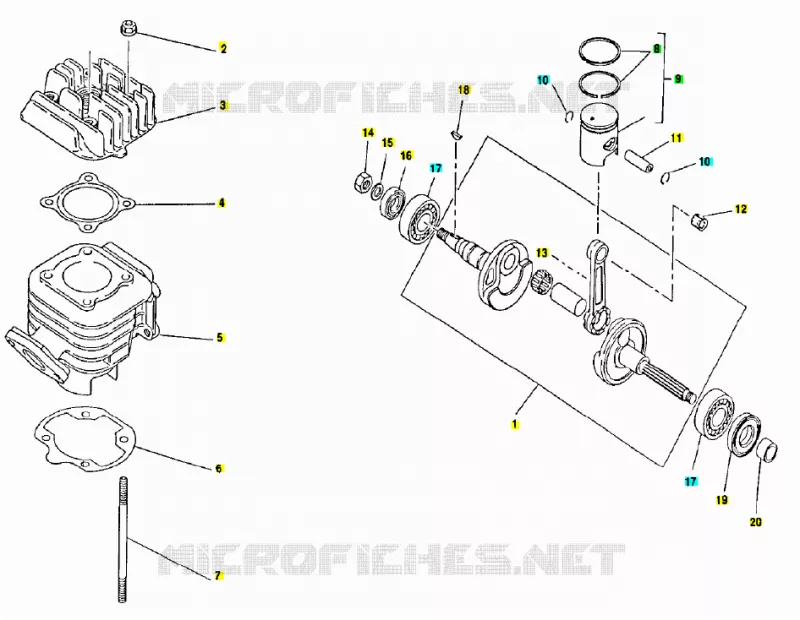 Drive shaft - Cylinder