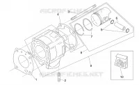 Cylinder with piston