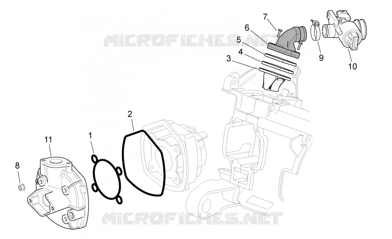 Cylinder head/Throttle body