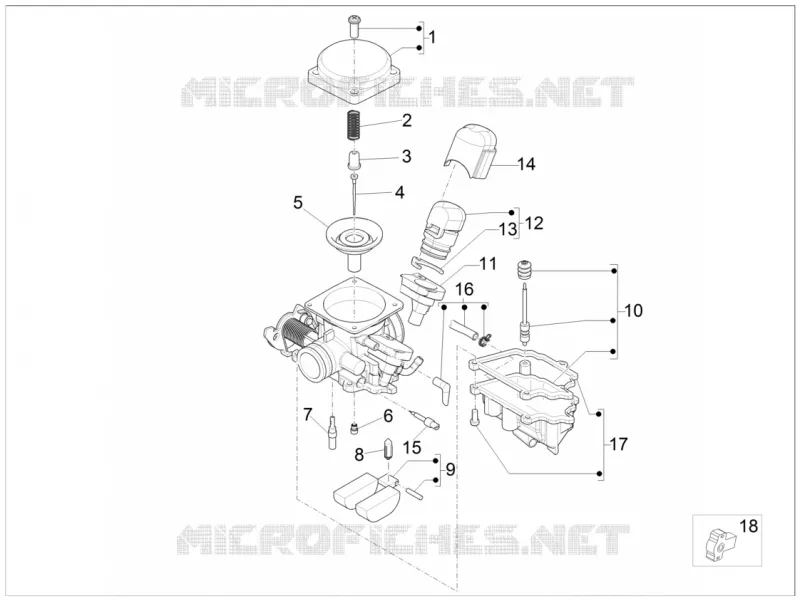 Carburetor's components