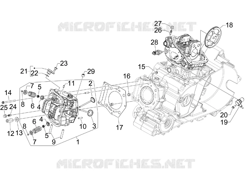 Head unit - Valve
