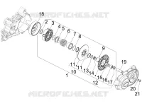 Driven pulley