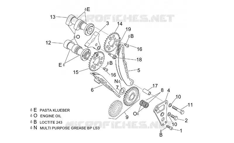 Front cylinder timing system