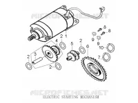 ELECTRIC STARTING MECHANISM
