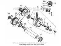 CRANKSHAFT CONNECTING-ROD ASSY/PISTON
