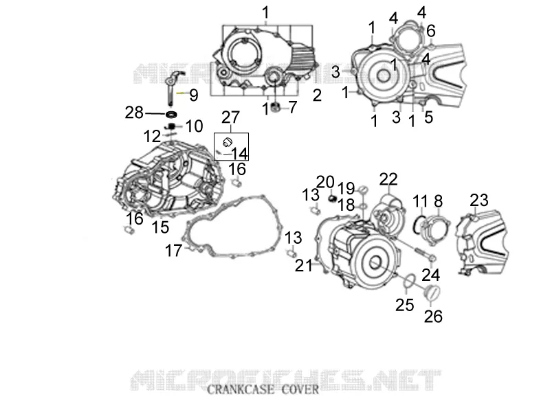 CRANKCASE COVER