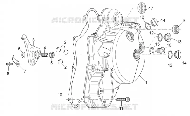 Clutch cover