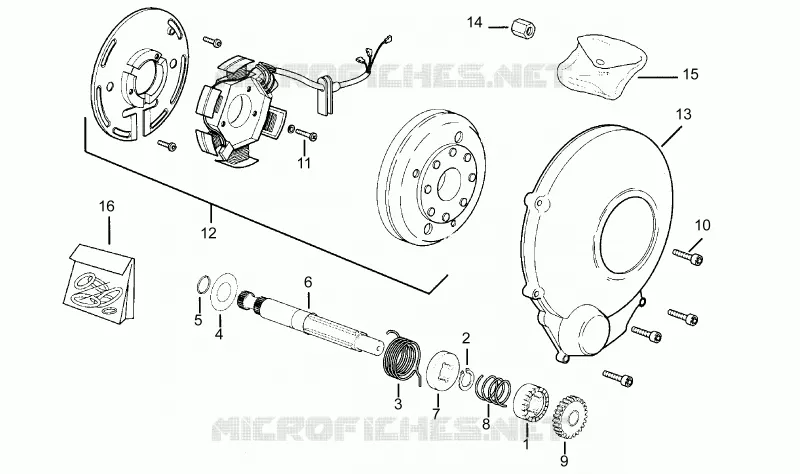 Cdi magneto assy
