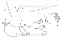 Carburettor  - oil pump assy.
