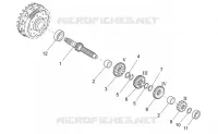 Primary gear shaft
