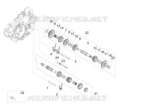 Gear box - Gear assembly