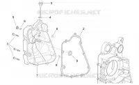 Flywheel side cover