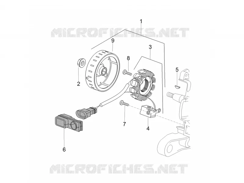 Cdi magneto assy / Ignition unit
