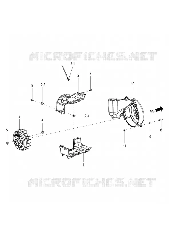 COOLING FAN - COVER
