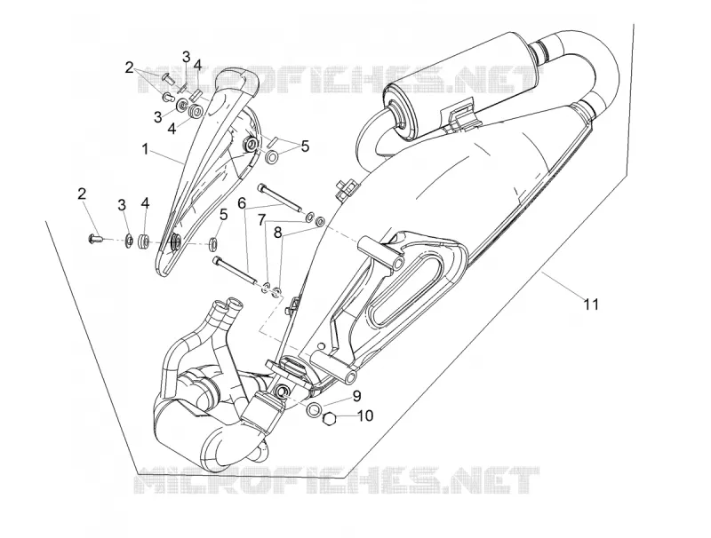 EXHAUST MUFFLER