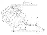 ENGINE - GEAR LEVER - SPROCKET
