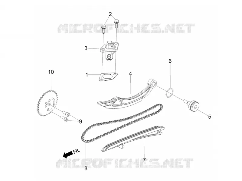 TIMING CHAIN - TENSIONER