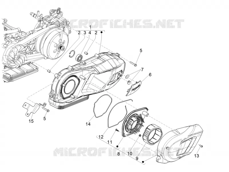 Crankcase cover - Crankcase cooling