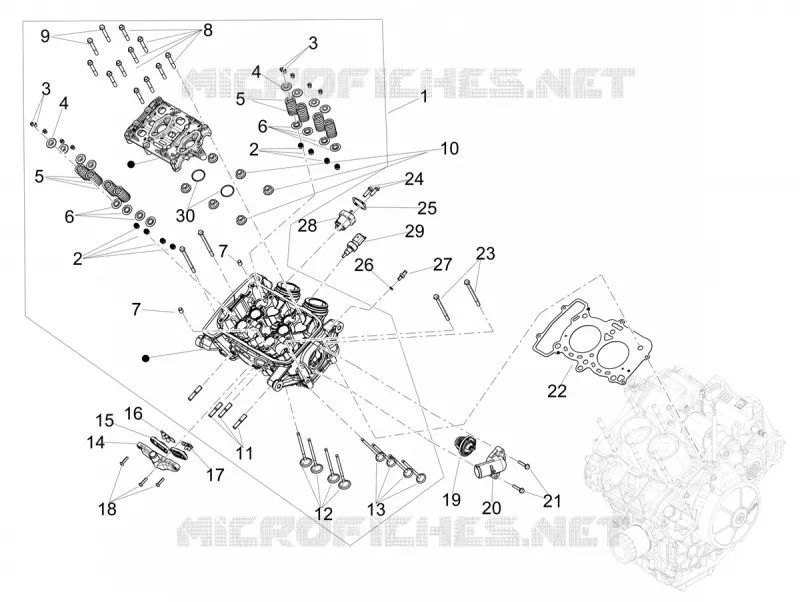 CYLINDER HEAD - VALVES