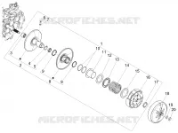 Driven pulley