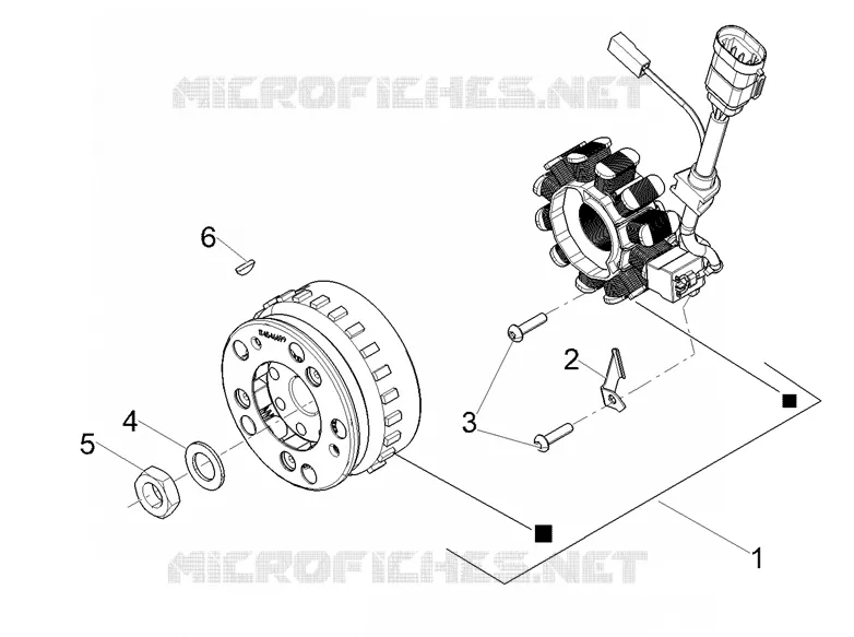 Cdi magneto assy