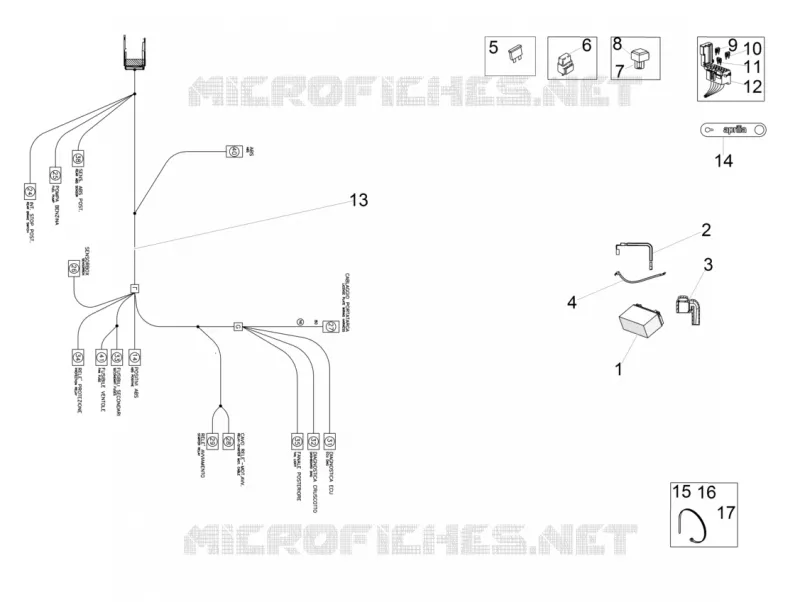 Rear electrical system