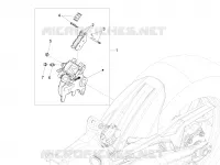 Rear brake caliper