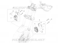 Front brake caliper