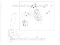 Front brake caliper