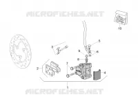 Front brake caliper