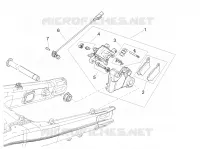 REAR BRAKE CALIPER