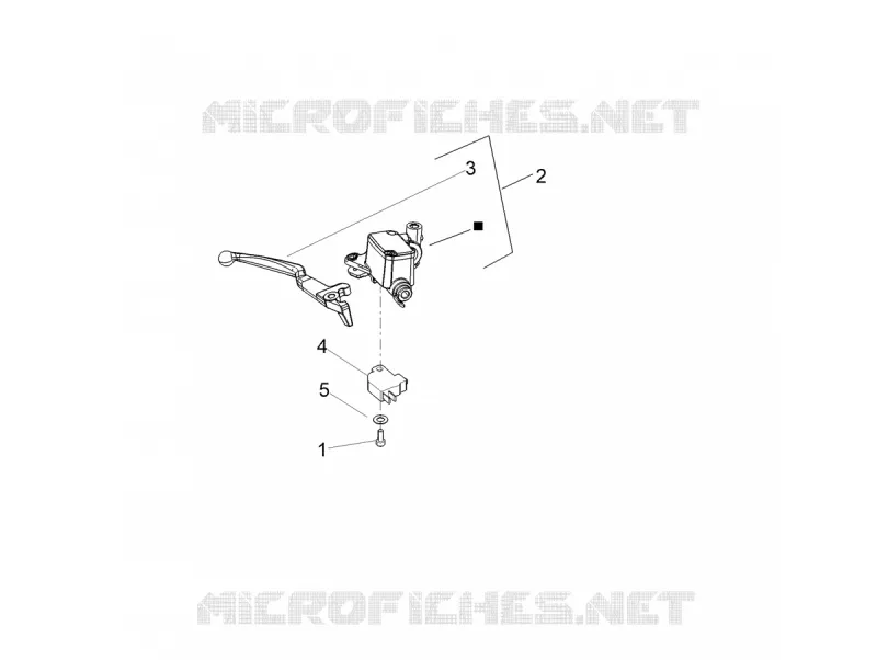 FRONT BRAKE MASTER CYLINDER
