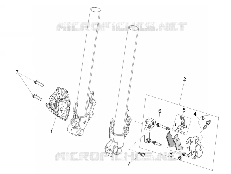 FRONT BRAKE CALIPER