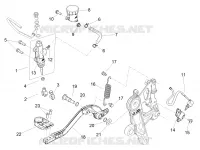 REAR BRAKE MASTER CYLINDER