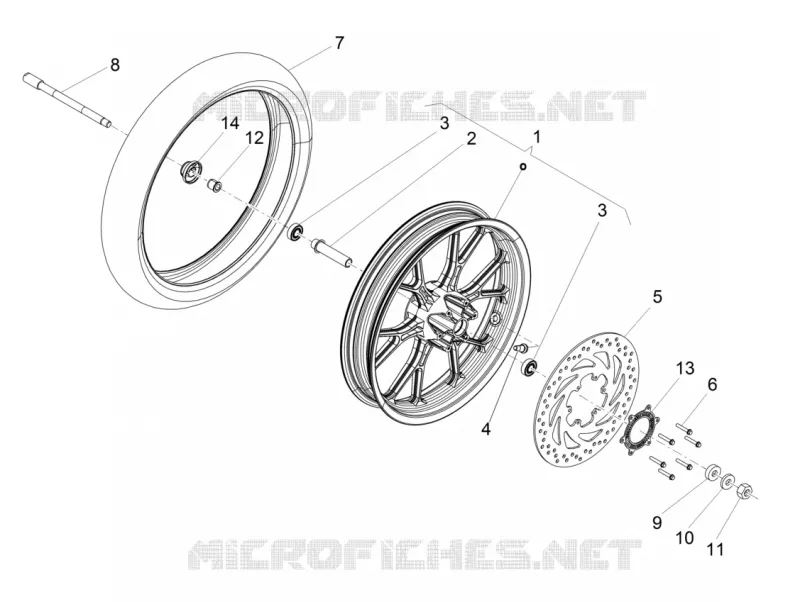 Front wheel