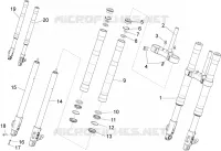 Front fork Ming Xing