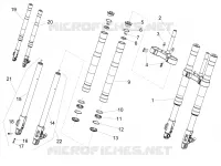 Front fork Ming Xing
