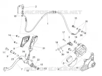 Rear brake system