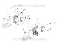 Front brake caliper