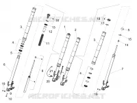 Front fork Kayaba