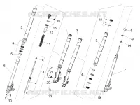 Front fork Kayaba