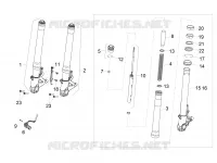 FRONT FORK OHLINS