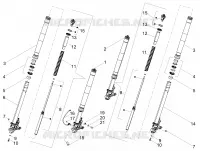 Front fork Kayaba
