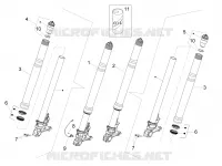 FRONT FORK OHLINS